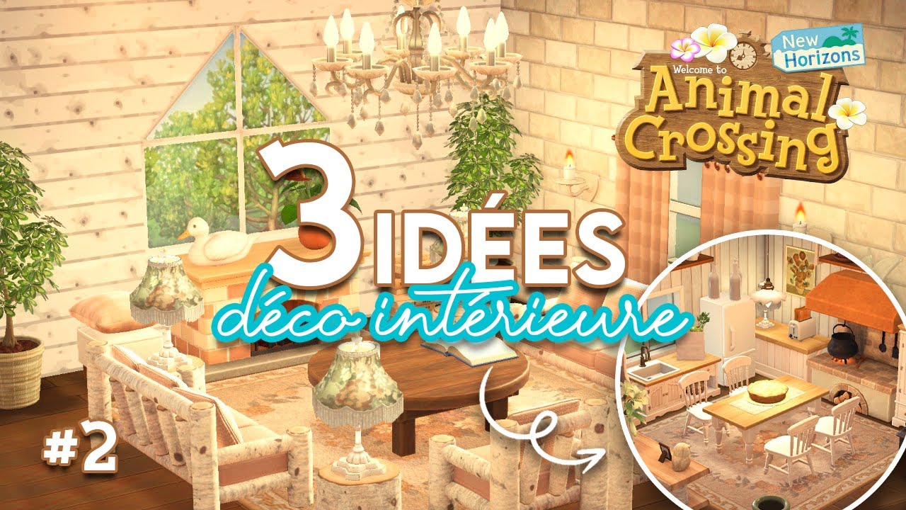 3 IDÉES DÉCO INTÉRIEURES POUR TA MAISON + ASTUCES (Partie 2) ✨ - ANIMAL CROSSING NEW HORIZONS