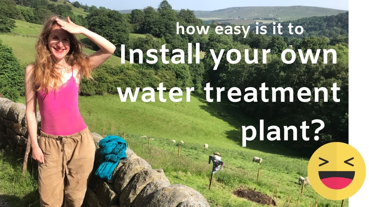 How easy is it to install a sewage treatment plant yourself?