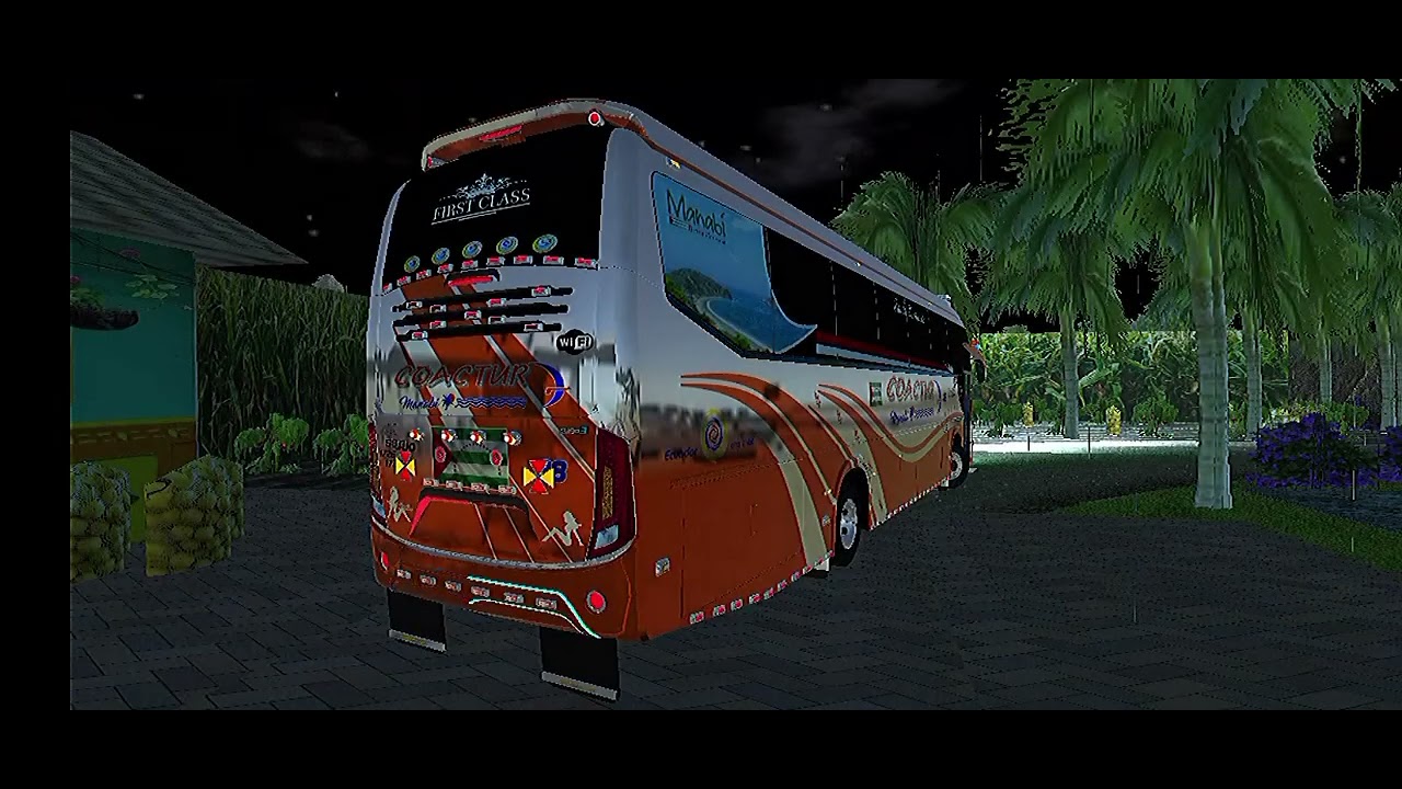 MODELO VID 4//CARROCERIA HINO//COOP COACTUR//MAPA-MANTA-ECUADOR//PROTON BUS SIMULATOR//MOD 100% PV