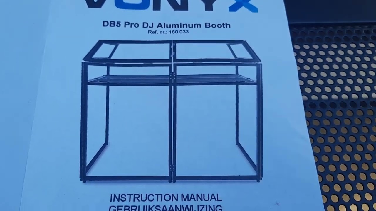 What's it like.. The Vonyx DB Pro DJ Booth