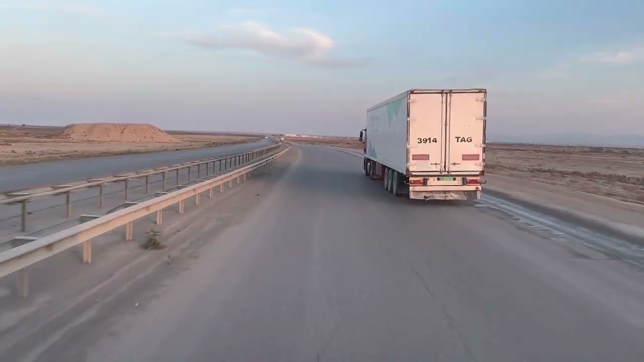 TÜRKMENİSTAN'da yola devam🇹🇲🇹🇲🇹🇲