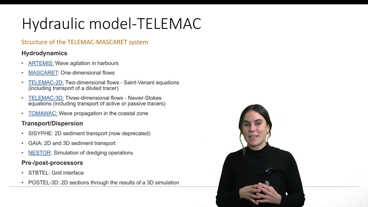 TwinLab - Introduction to implementation of  hydraulic model telemac