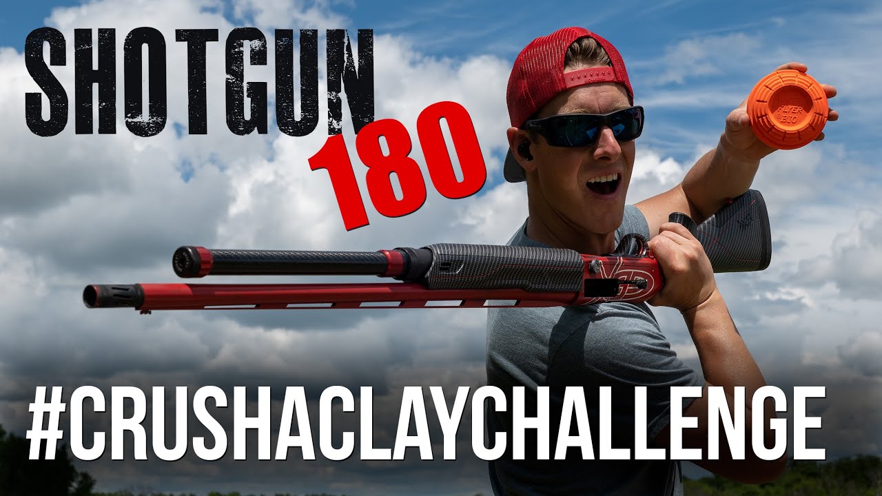 Shotgun 180 Throw and Load Trick Shot | Steve Gould