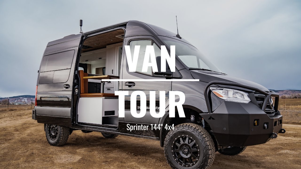 Custom Van Build (FULL TOUR) | Rossmönster Vans | Sprinter 144