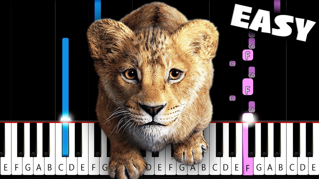 I Always Wanted A Brother (Mufasa: The Lion King) - EASY Piano Tutorial