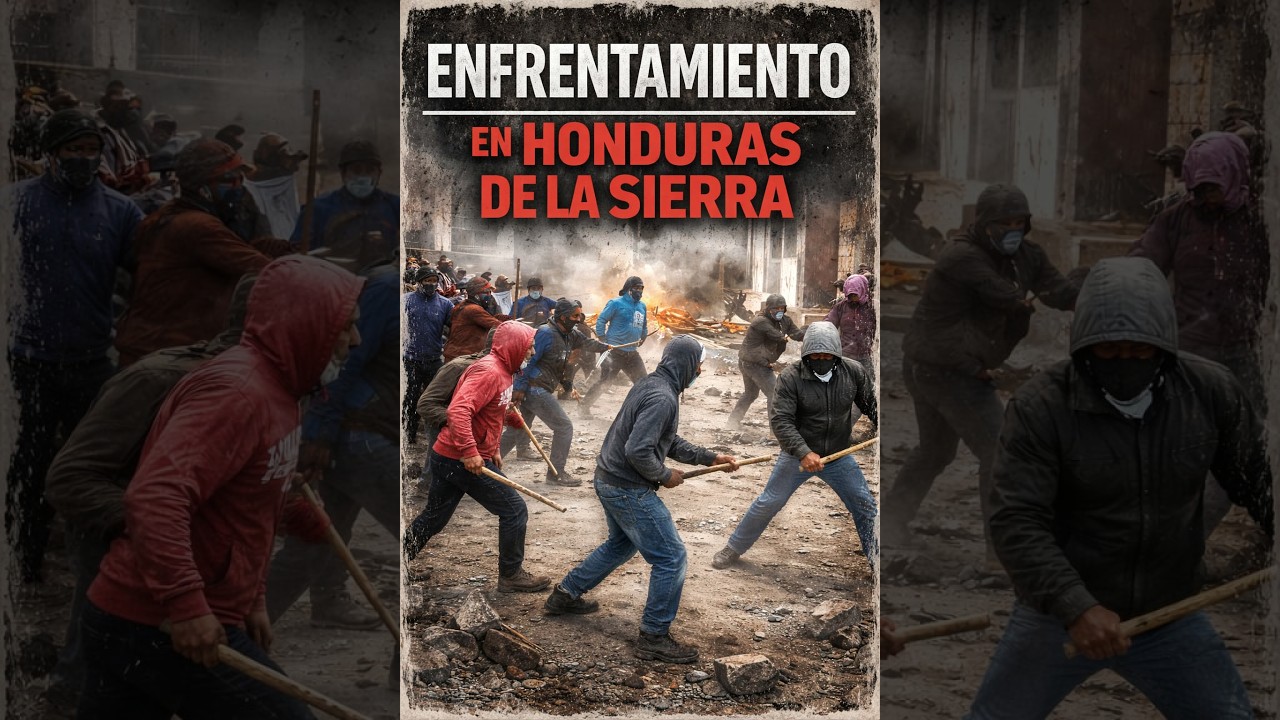 ENFRENTAMIENTO en el municipio de Honduras de la Sierra en Chiapas