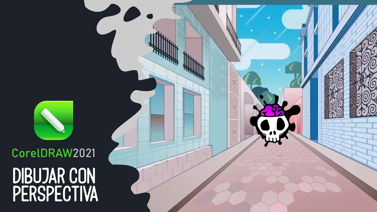 ✅ corelDRAW 2021 | DIBUJAR con PERSPECTIVA
