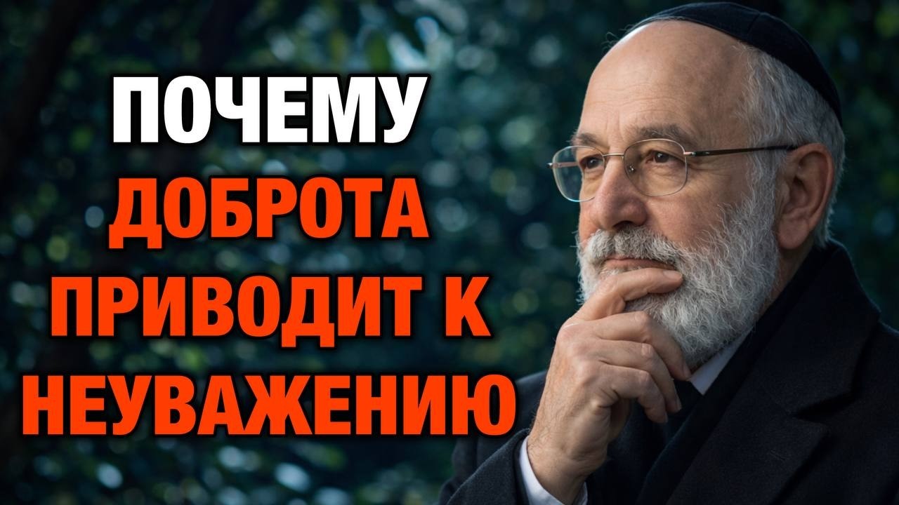 Почему Добрых Людей Не Уважают — Секреты Еврейской Мудрости
