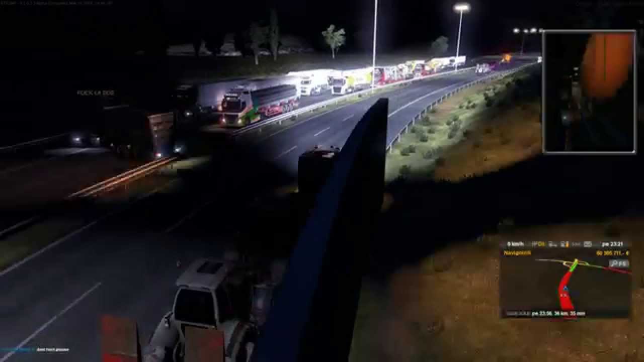 Euro Truck Simulator 2 Multiplayer - Idiots on the road Pt 2