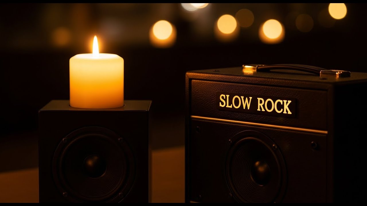 Slow Rock Music You Can Enjoy Slowly ❤️ Emotional Guitar Ballad at Night