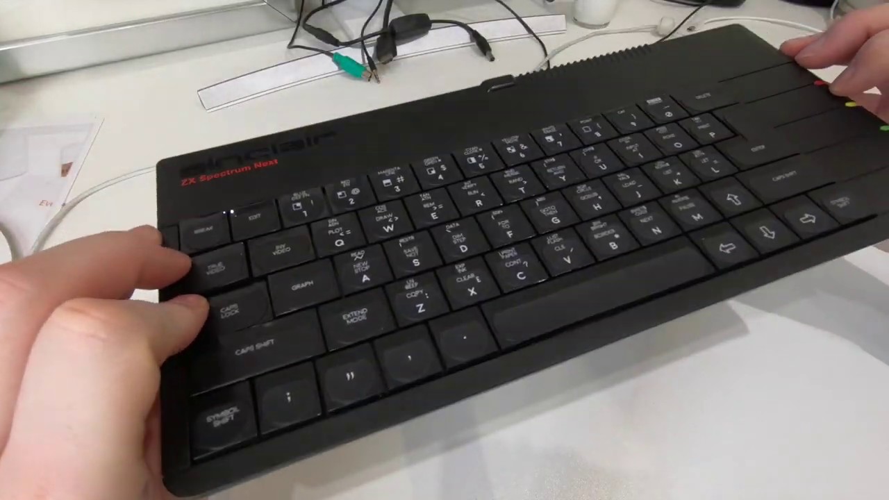 Opening a ZX Spectrum Next