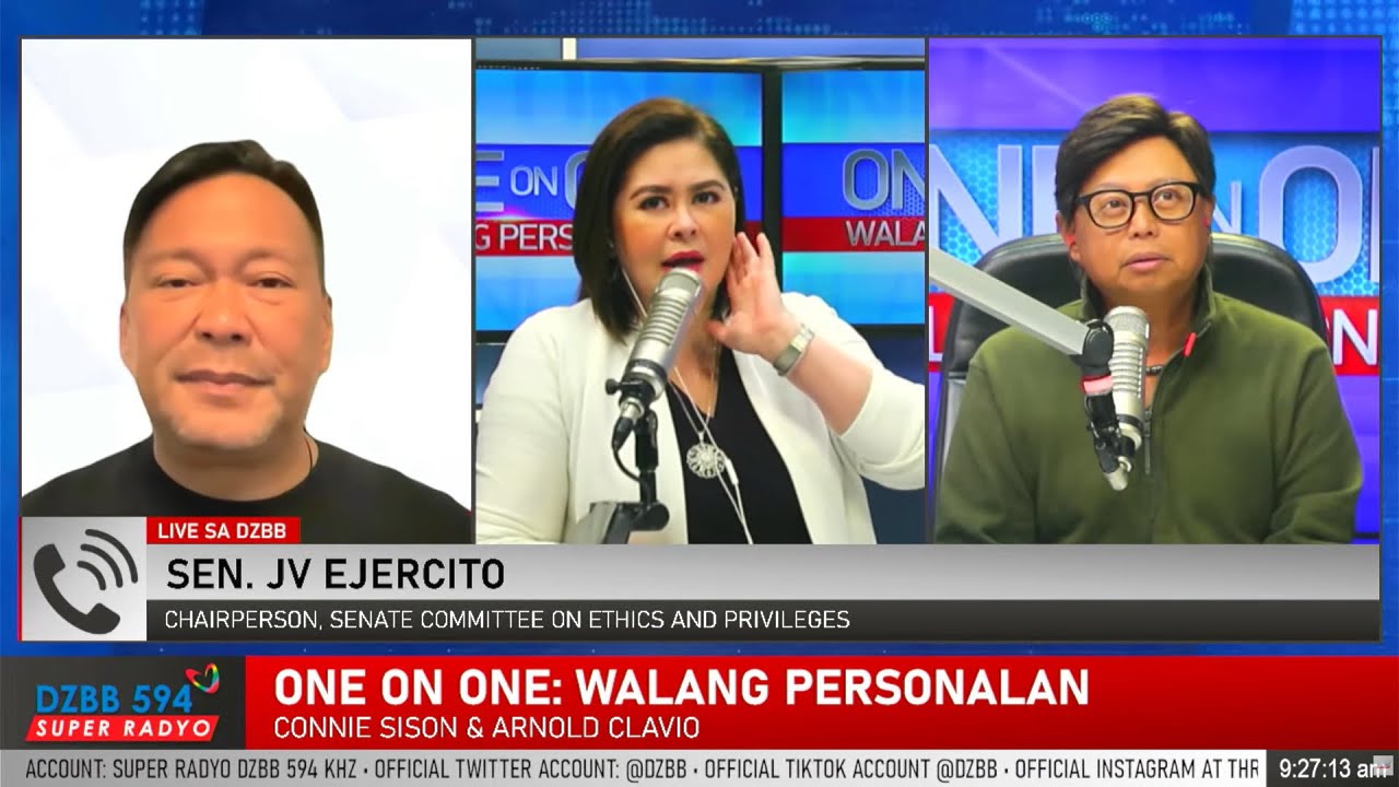 Maraming dahilan kaya hindi pa naaaksyunan ang ethics complaint vs Escudero — Ejercito