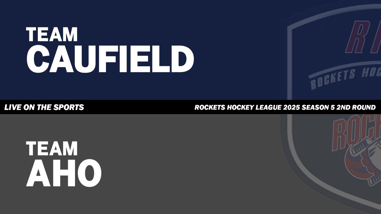 LIVE | TEAM CAUFIELD vs TEAM AHO | 2026. 1. 23 | ROCKETS HOCKEY LEAGUE 2025 S5 2R