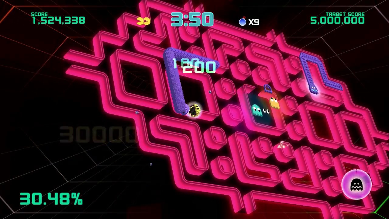 Pac-Man Championship Edition 2 Adventure Mode Area 6 (Pro)
