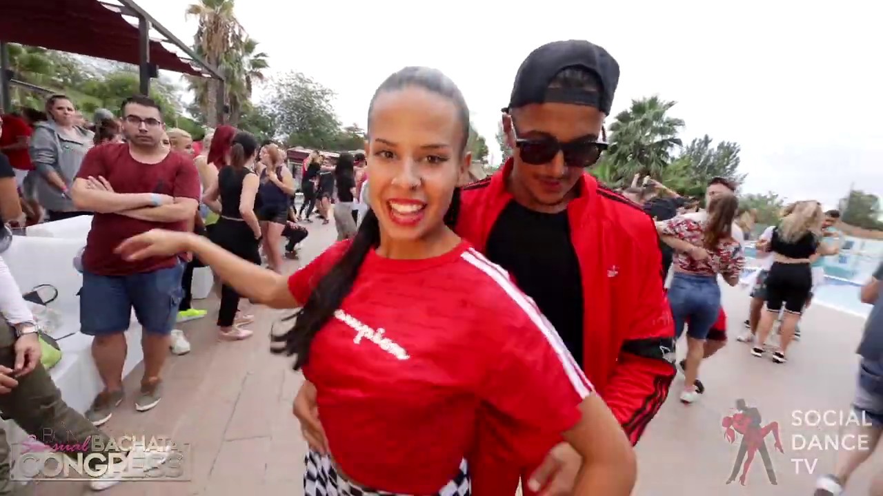 Samy el Magico & Carolina - Social dancing [Me Quedo]  | BCN Sensual Bachata Congress 2019