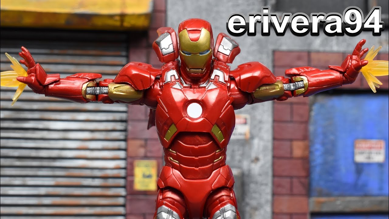 Marvel Legends IRON MAN MARK 7 First Ten Years 10th Anniversary Figure Review