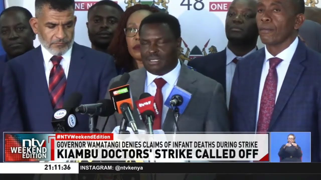 Deal reached after one hundred and fifty one days of a doctors&rsquo; strike in Kiambu County