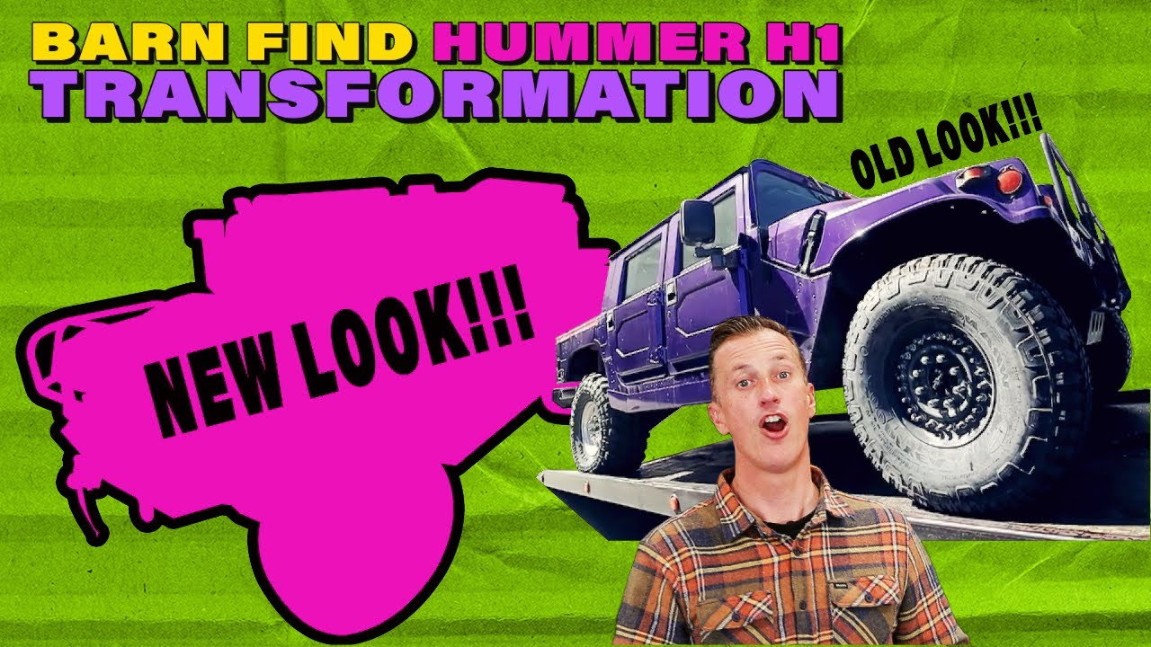 BARN FIND HUMMER H1 TRANSFORMATION