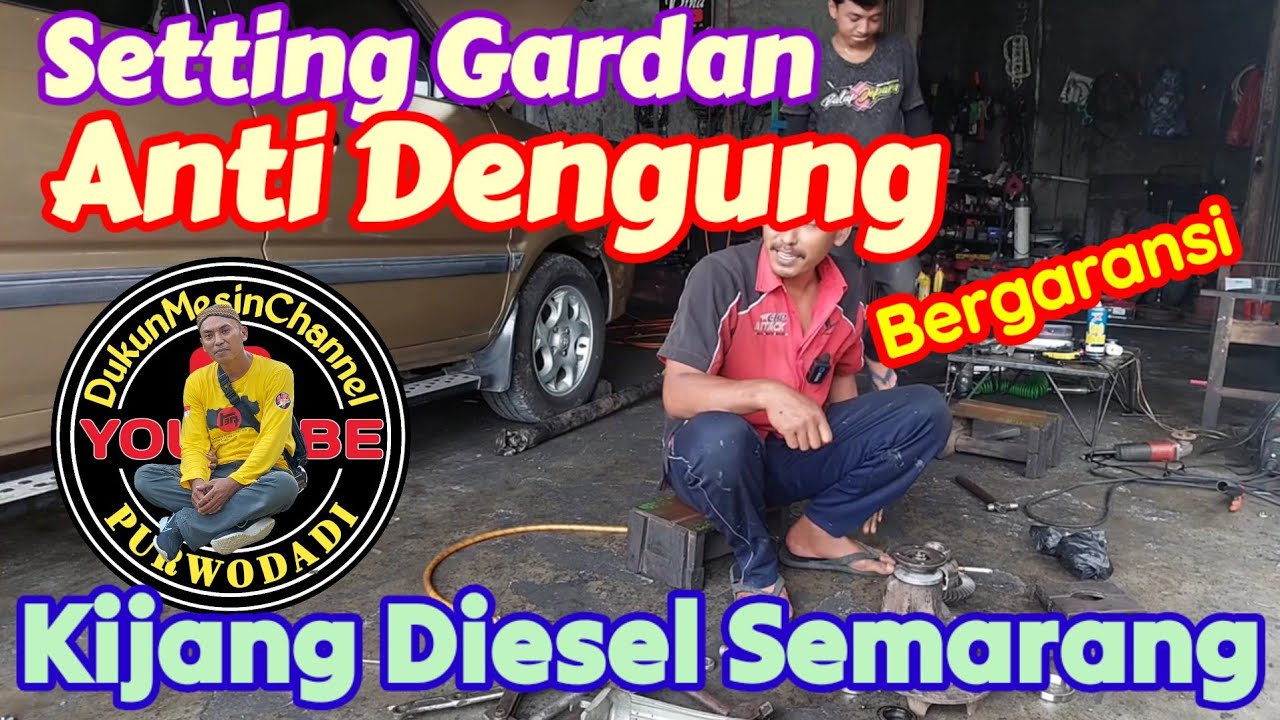 Cara Setel Gardan Menghilangkan Suara Dengung