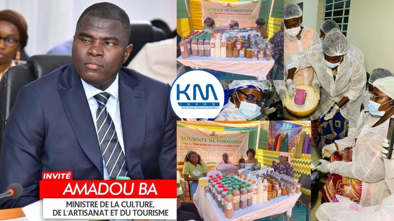 Keur Massar 08 Mars : le ministre Amadou BA face aux GIE du département