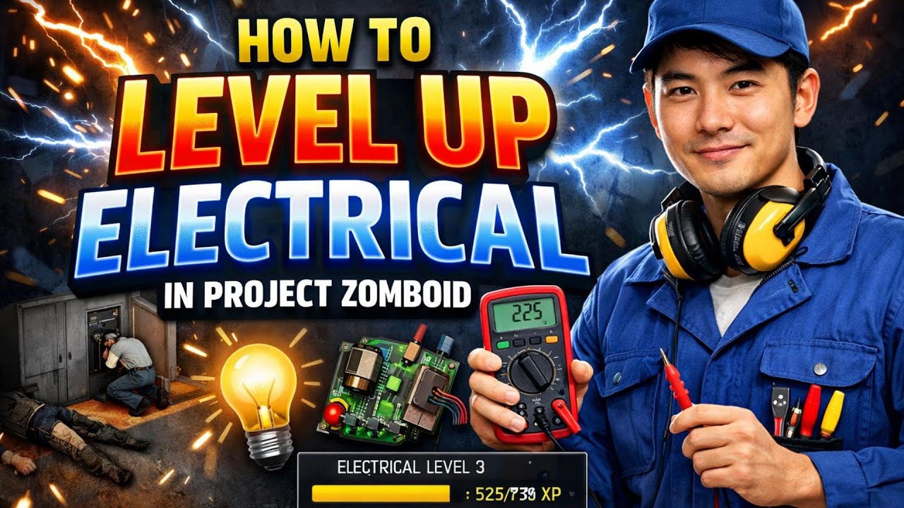 How to LEVEL UP ELECTRICAL in Project Zomboid (Step by Step)