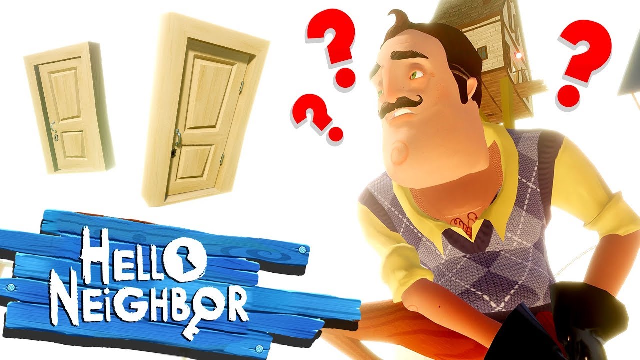 THE NEIGHBOR WAS HIDING A DOOR IN THE SKY - Hello Neighbor Secrets (Beta 3 Cheats & Hacks)