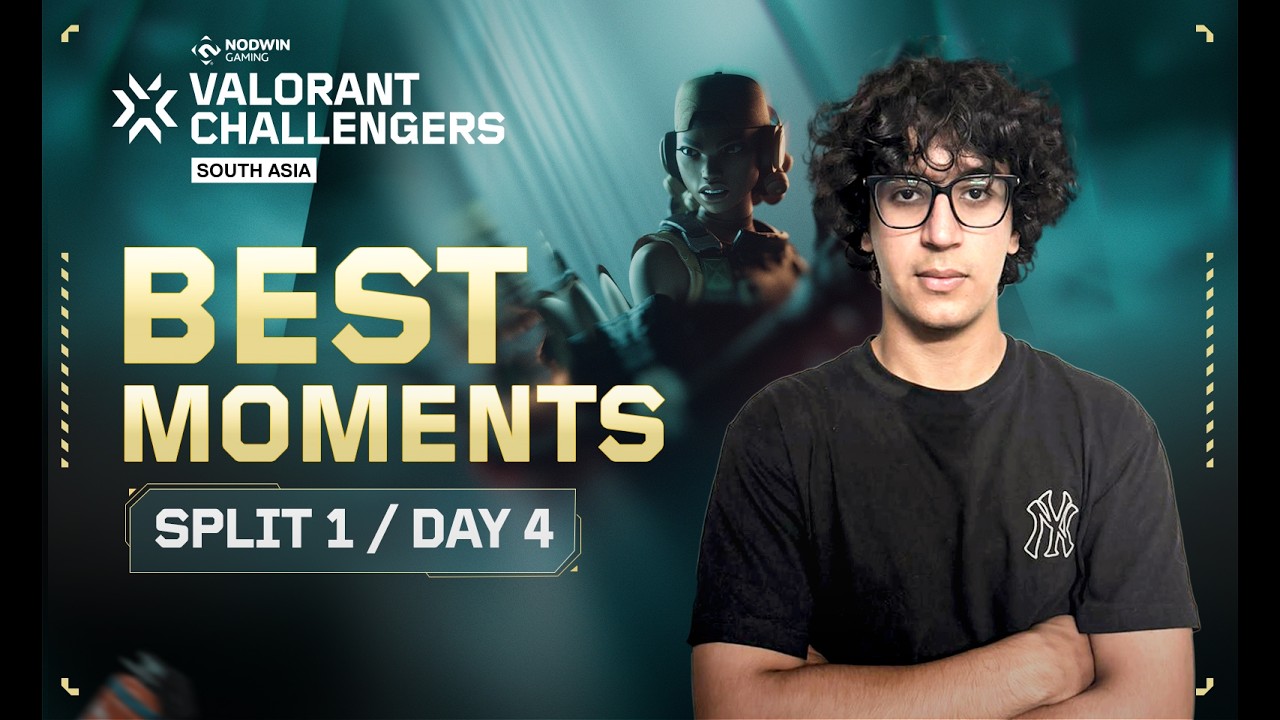 Split 1 Day 4 Best Moments || VALORANT Challengers South Asia 2026