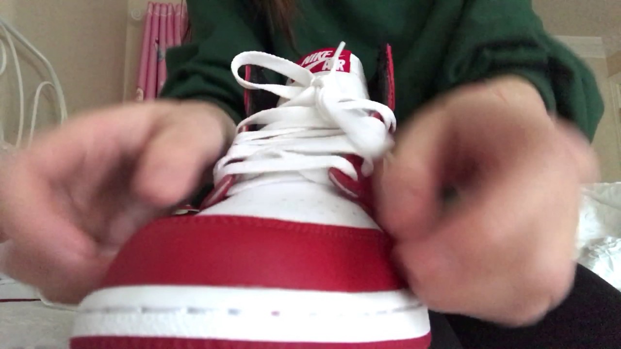 ASMR sneaker tapping scratching