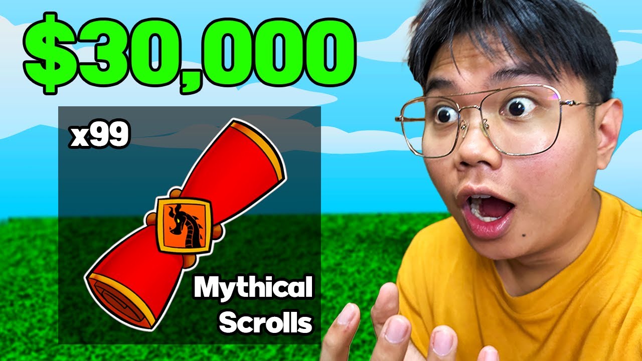 Blox Fruits - 30,000 ROBUX PARA SA MYTHICAL SCROLLS