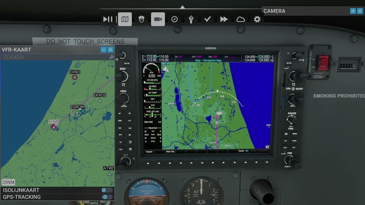 VOR cessna172s  MSFS2020 1