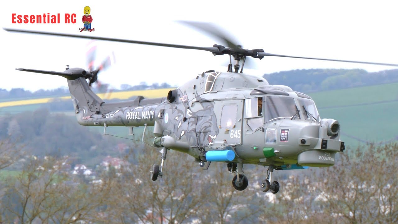COULD BE THE REAL THING ! Westland Lynx Maritime Attack RC Helicopter