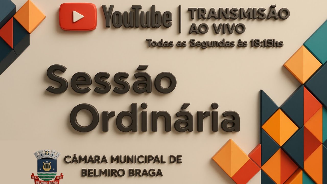 Câmara Municipal de Belmiro Braga está ao vivo!