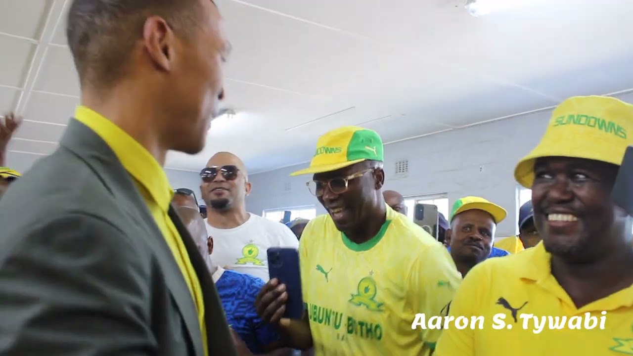 Mamelodi Sundowns Leadership arrives in the Western Cape.