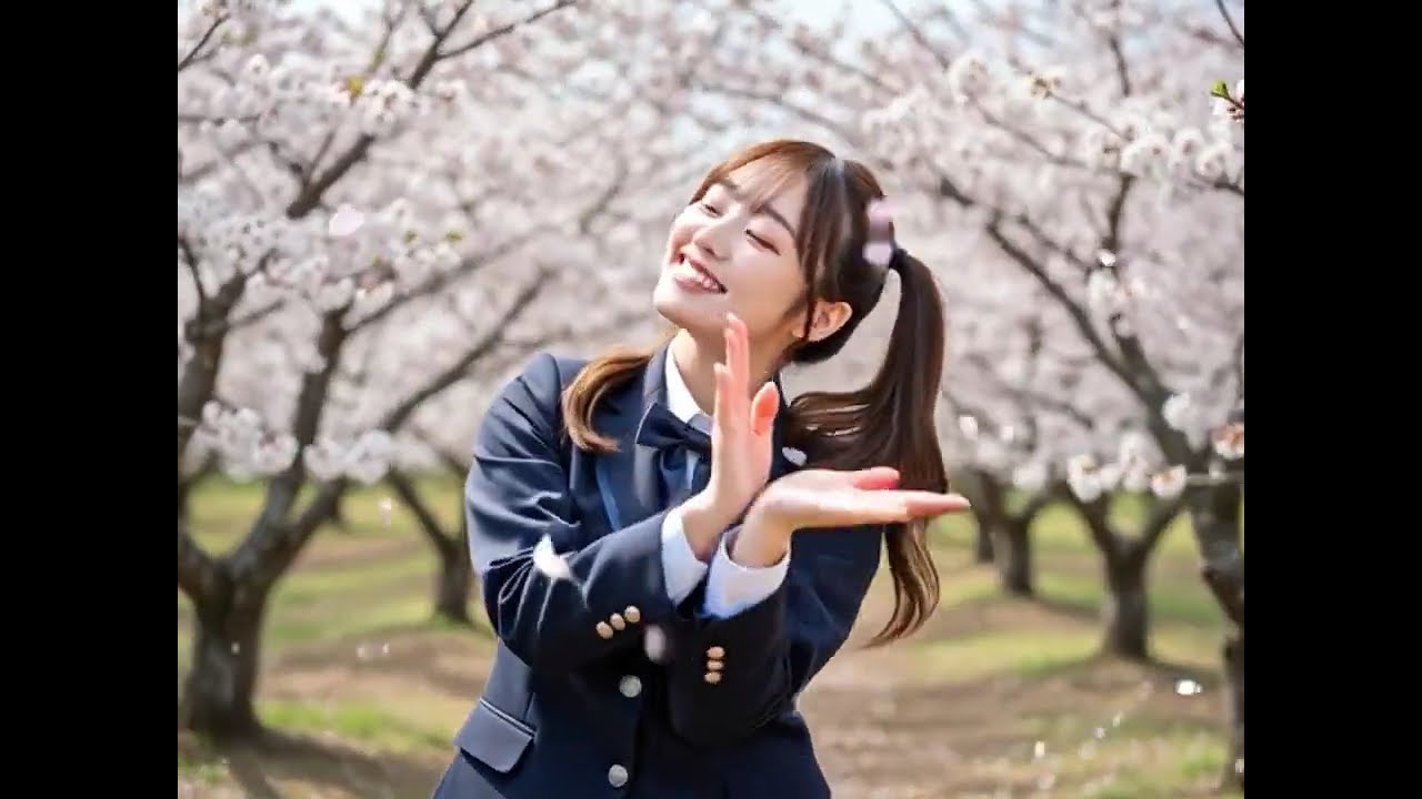 梅林の妖精AI YUMIの７変化(AI Movie) #aiart #aianimation #コスプレ #lookbook