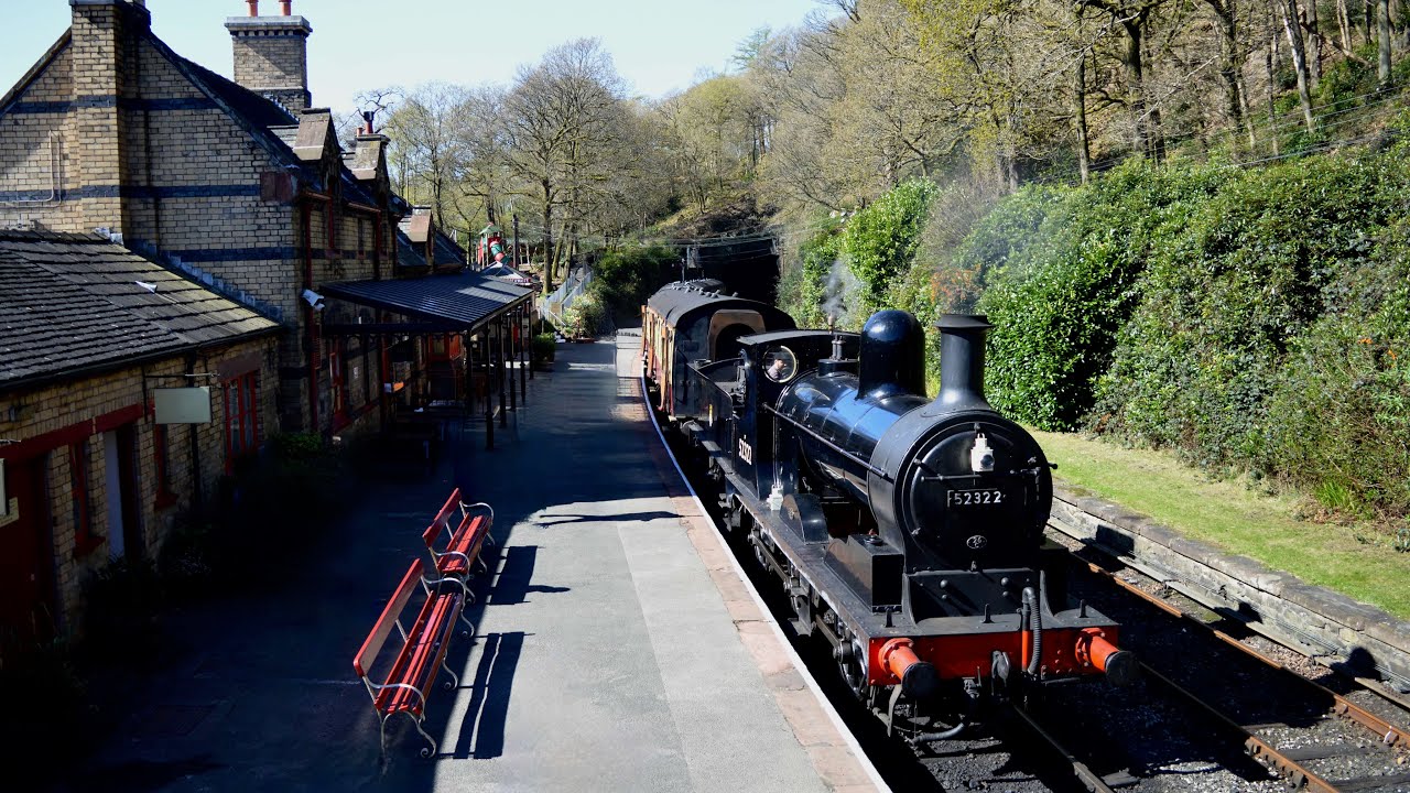 Lancashire & Yorkshire A Class 52322 visits the Lakeside & Haverthwaite Railway - Sunday 6th April