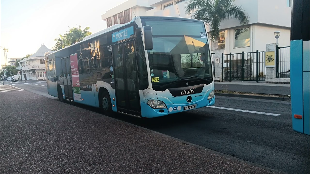 KICKDOWN !!! Mercedes-Benz Citaro C2 de 2017 n°330 Ligne 7 Réseau Citalis 