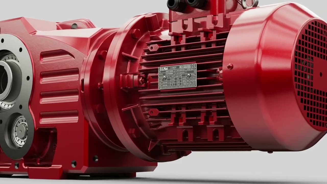 IRK Series - Bevel geared motor