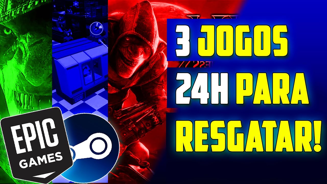 STEAM libera JOGO GRATUITO para RESGATE em 24h e JOGOS em PROMOÇÃO NA STEAM