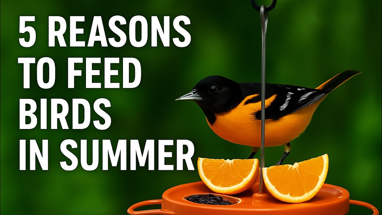 5 Reasons to Feed Birds in Summertime (Backyard Birding Tips)