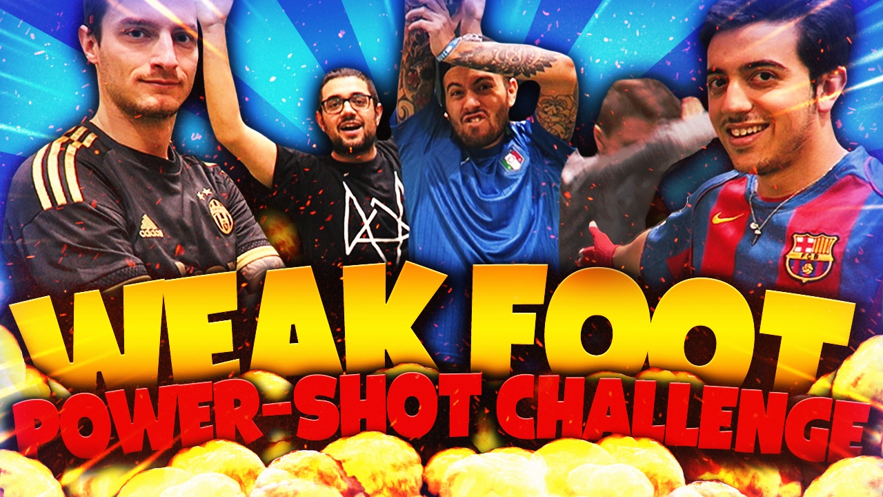 WEAK FOOT MELAGOODO POWER-SHOT CHALLENGE