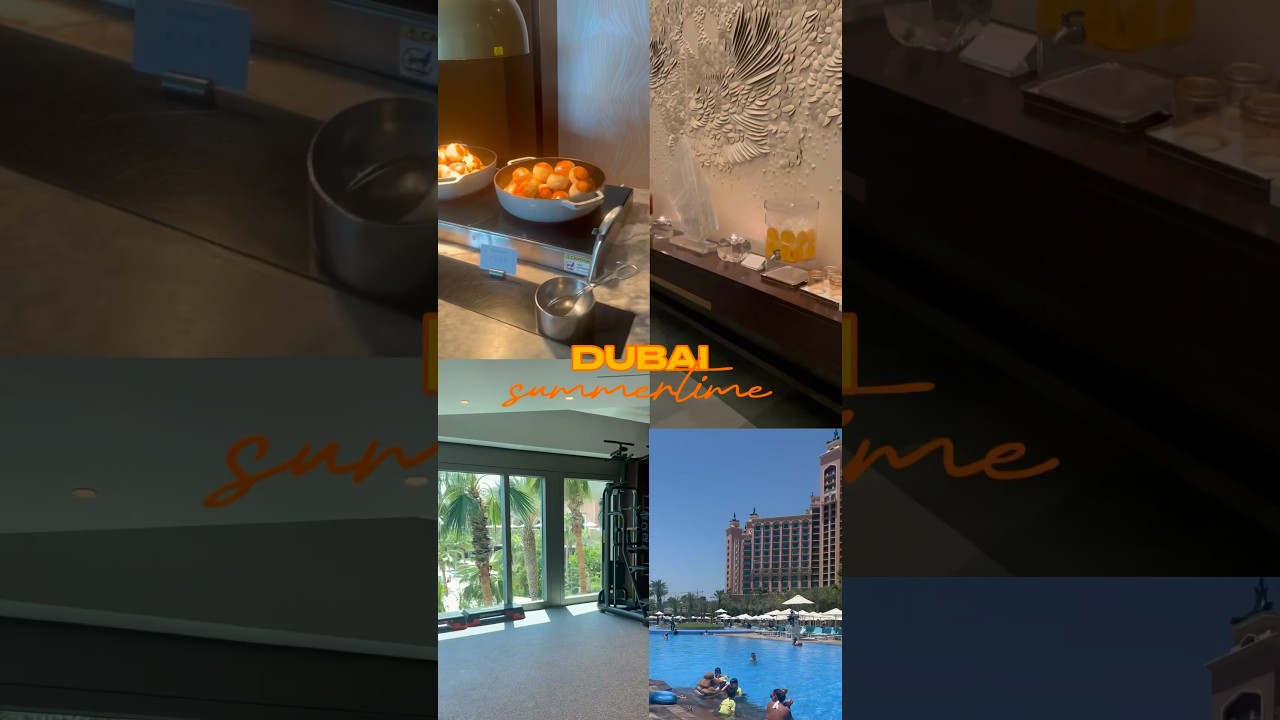 dubai during the summers!! | #dubai #summer #travel #vlog