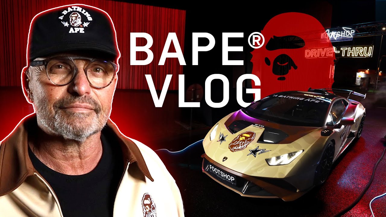 Zdeněk Pohlreich v dripu BAPE x FOOTSHOP | VLOG z nat&aacute;čen&iacute;
