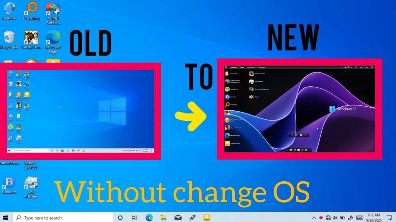 Windows 10 Ko Do Modern Look | Cairo Desktop + XYplorer + Icaros | WinTech Ultimate