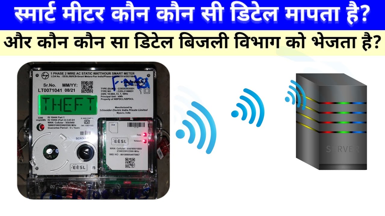 What Does a Smart Meter Measure? And What Data Does It Send to the Electricity Department?