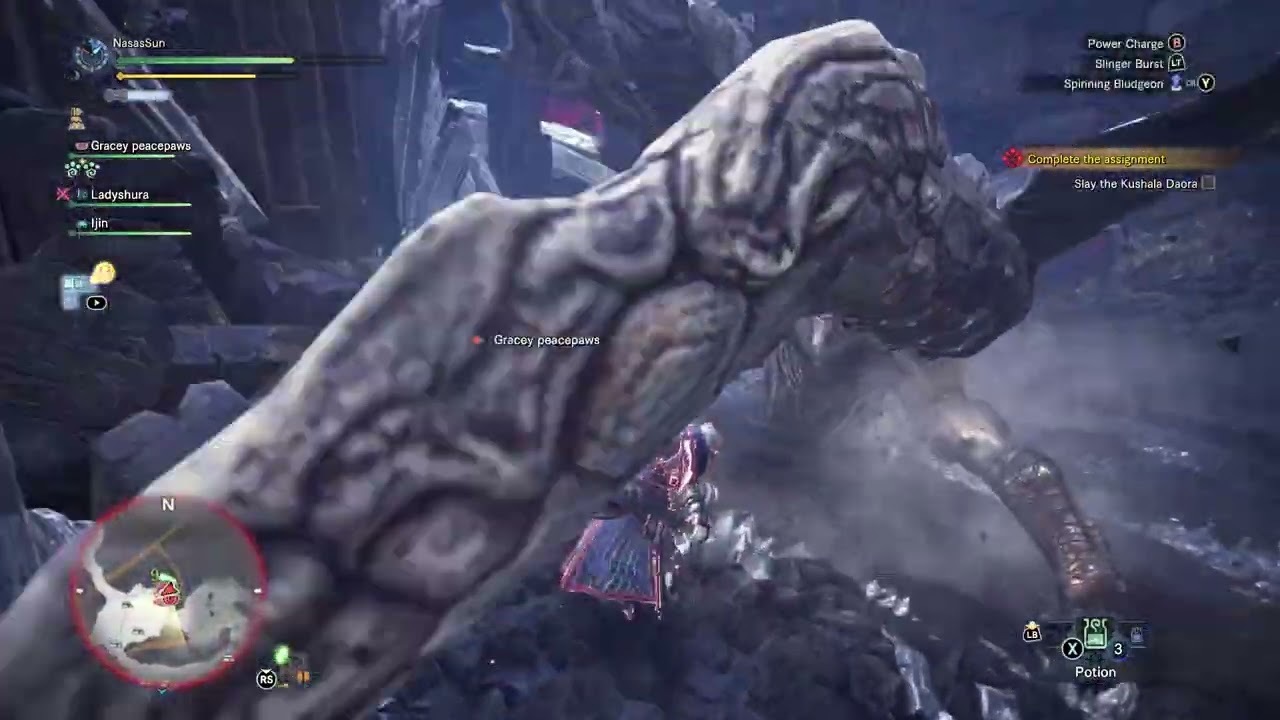 Monster Hunter  World   elder dragon Kushala Daora hunt