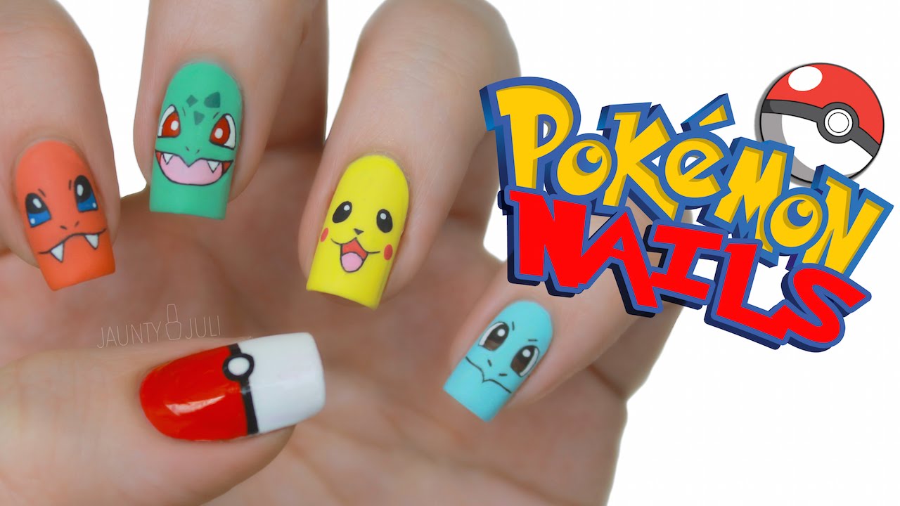 Pokémon Nail Art
