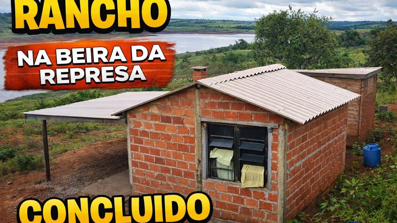 Acabei de construir o rancho na represa