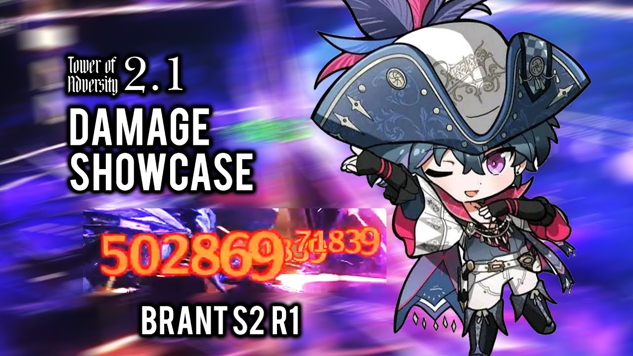 Brant S2R1 showcase 500k damage [Wuthering Waves]