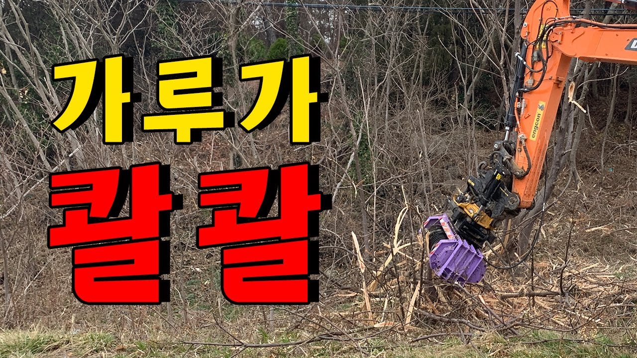 사장님들, 돈 버는 소리 들리시죠~? 인건비 10명분 아낀 전깃줄 아래 나무, 혼자서 오전 컷! 나무파쇄기 CM-1000 시운전 현장 #포크레인 #굴삭기 #excavator