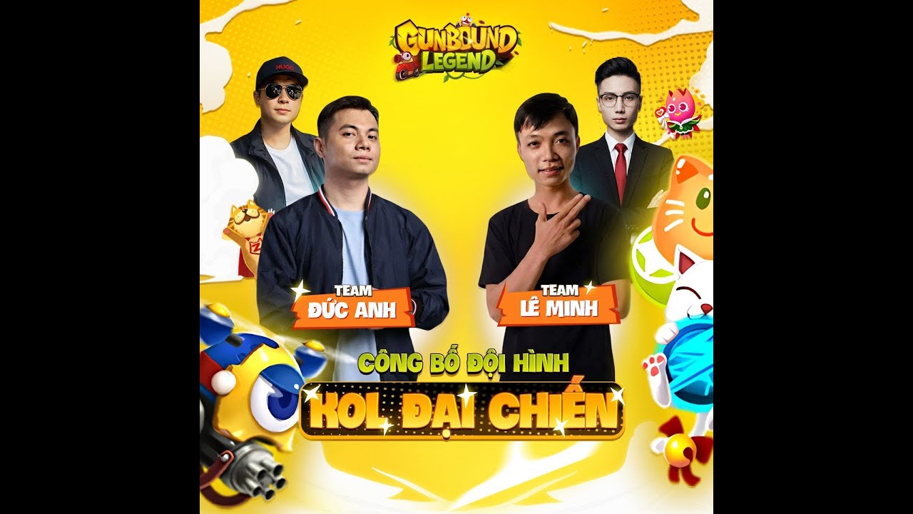 Đại Chiến Đức Anh & Lê Minh cùng đồng đội trong Gunbound Legend VTC - Kênh Đức Anh Gunny